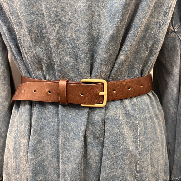 Altar’d State Bell Sleeve Midi Dress. Belt included! - Picture 11 of 12